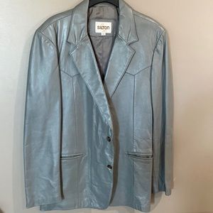 Silton Leather Jacket Size 42